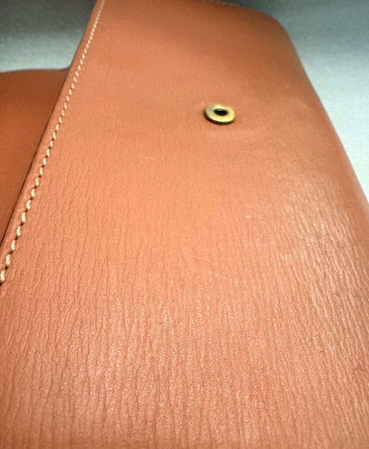 Chloé Paddington Rosewood Leather Long Wallet Lock Key + COA Y2K