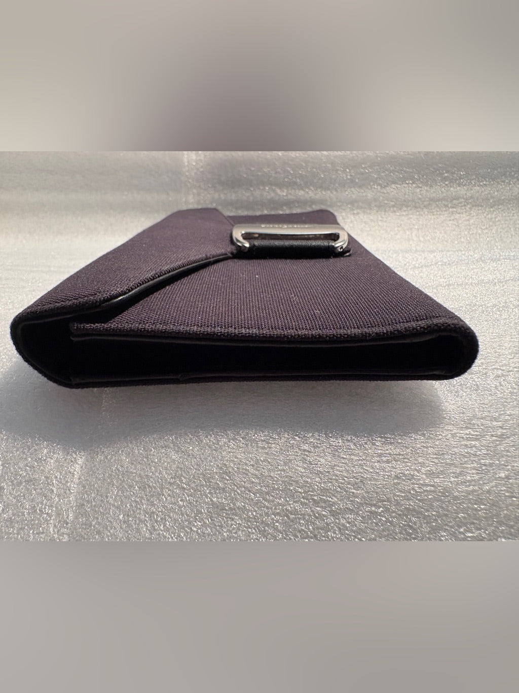 Salvatore Ferragamo black long wallet