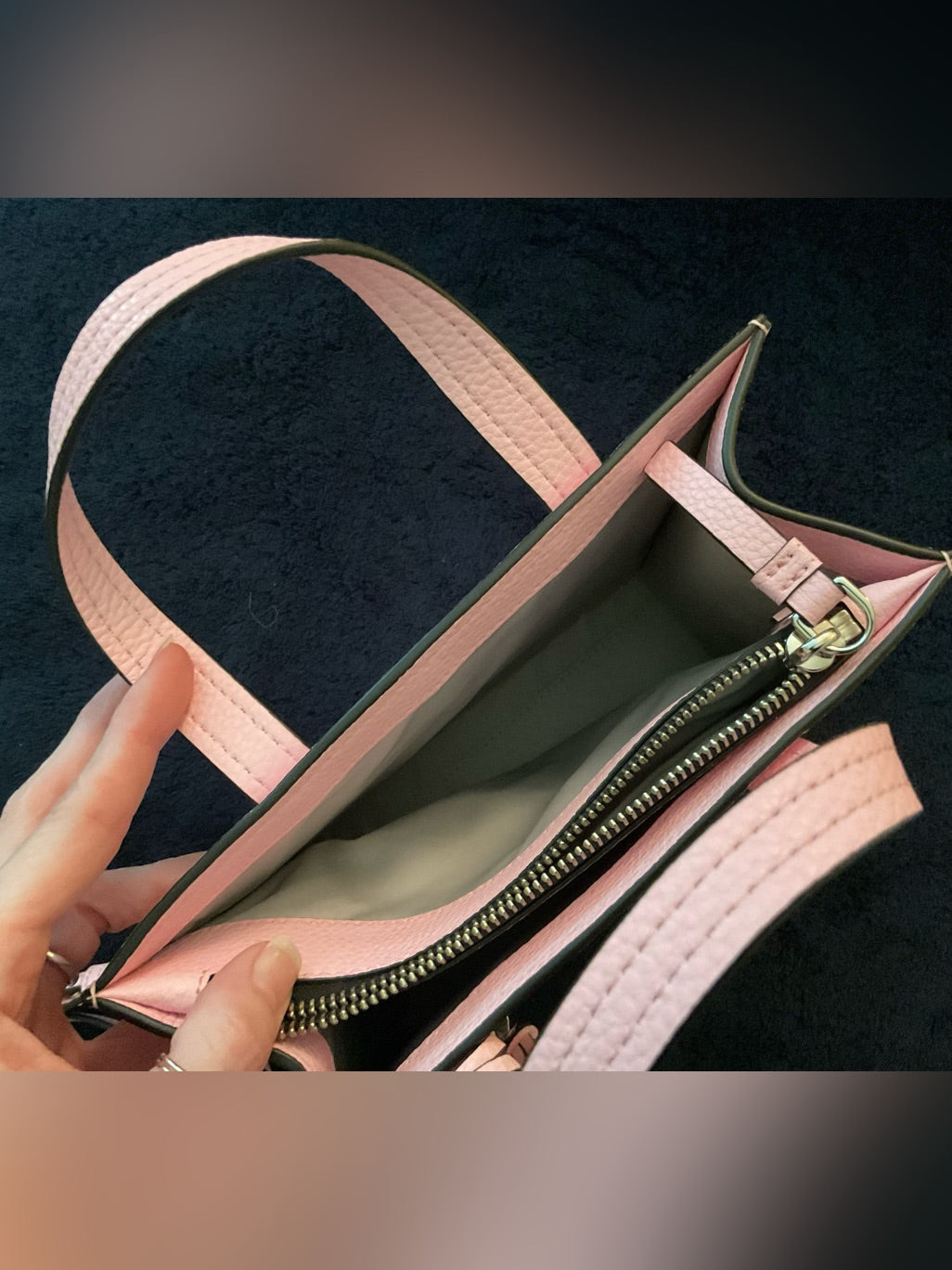 Marc Jacobs Mini Grind blush pink tote