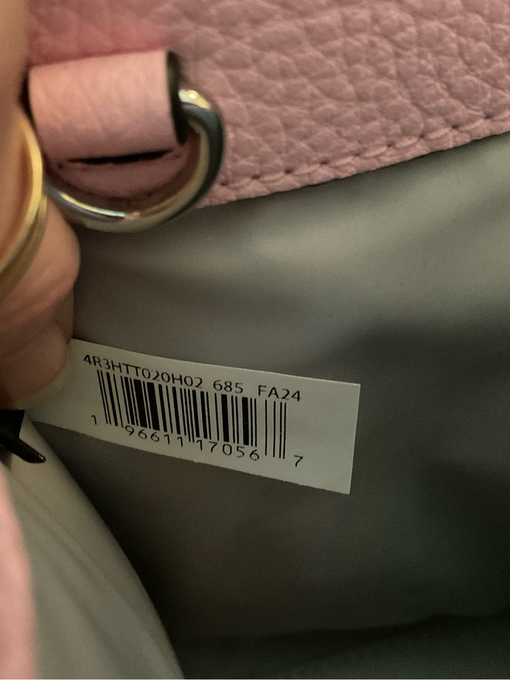 Marc Jacobs Mini Grind blush pink tote