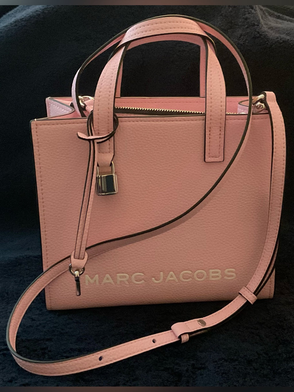 Marc Jacobs Mini Grind blush pink tote