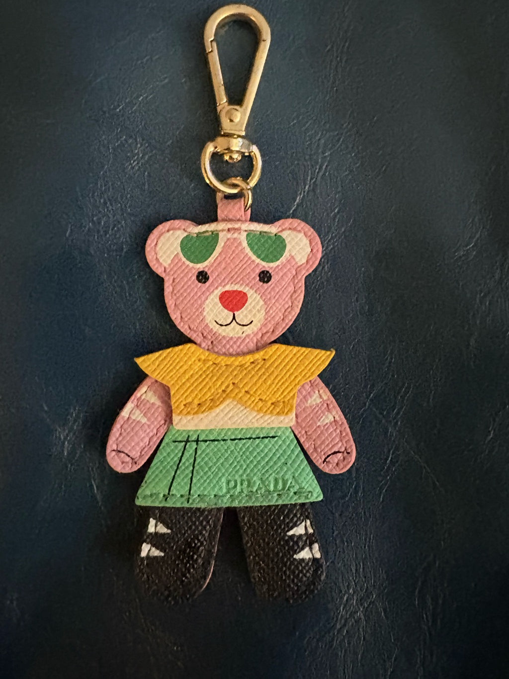 Prada teddy bear charm