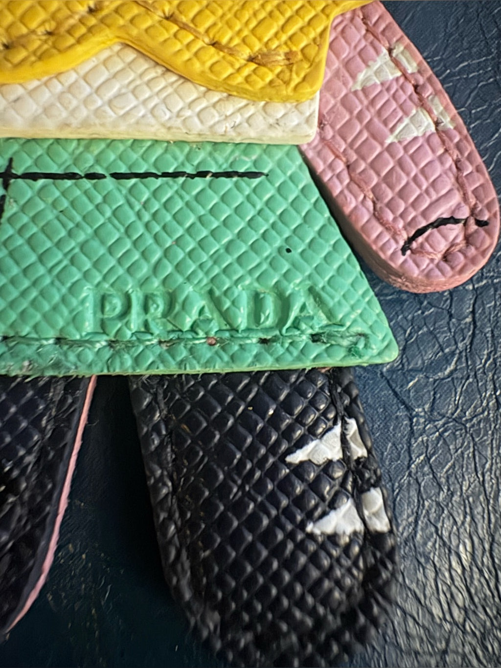 Prada teddy bear charm