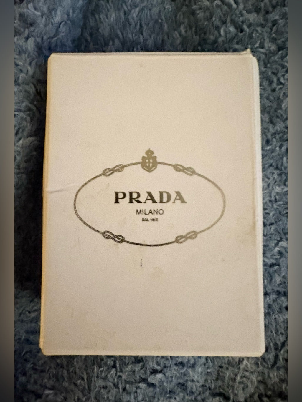 Prada teddy bear charm