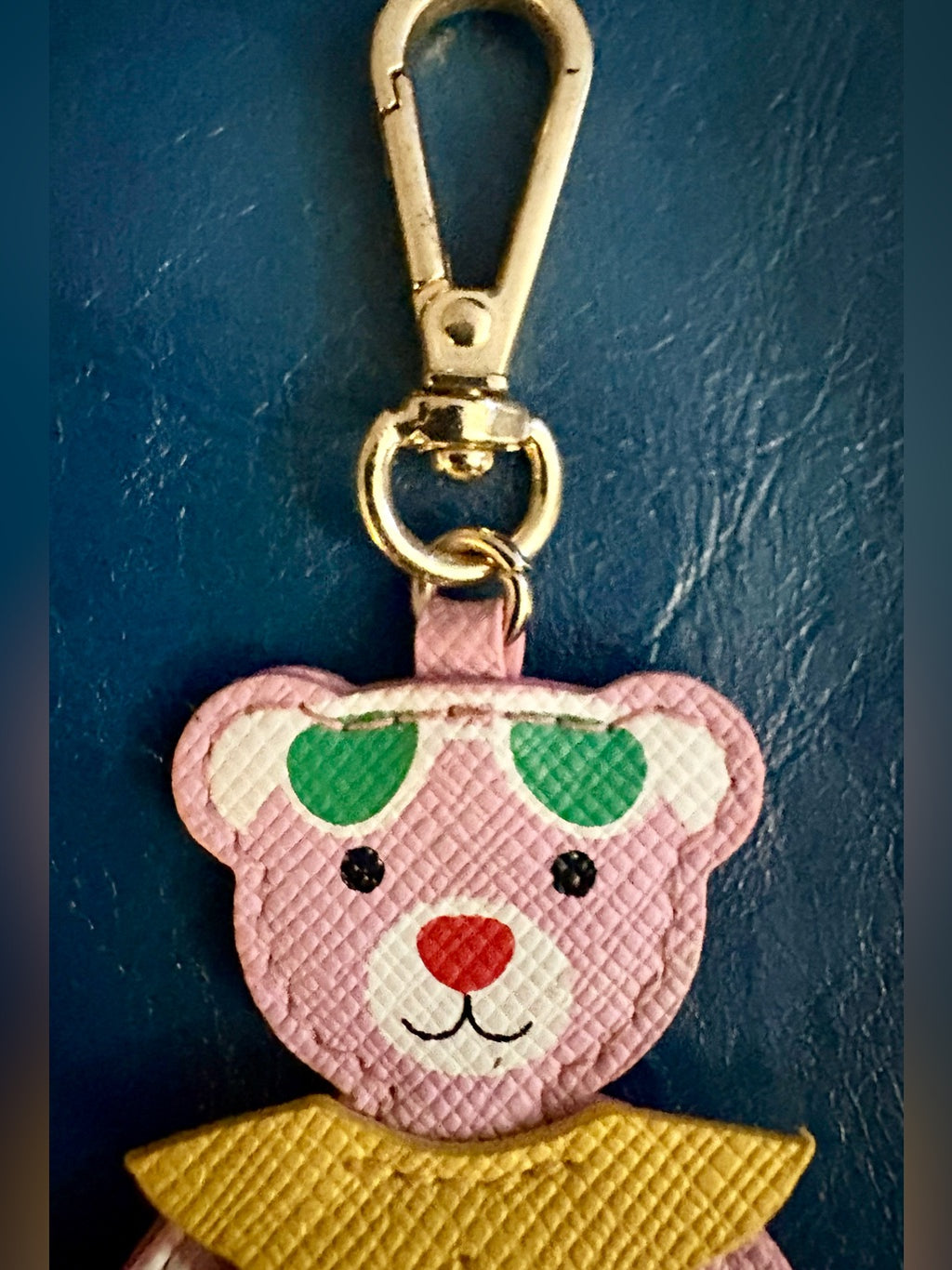 Prada teddy bear charm