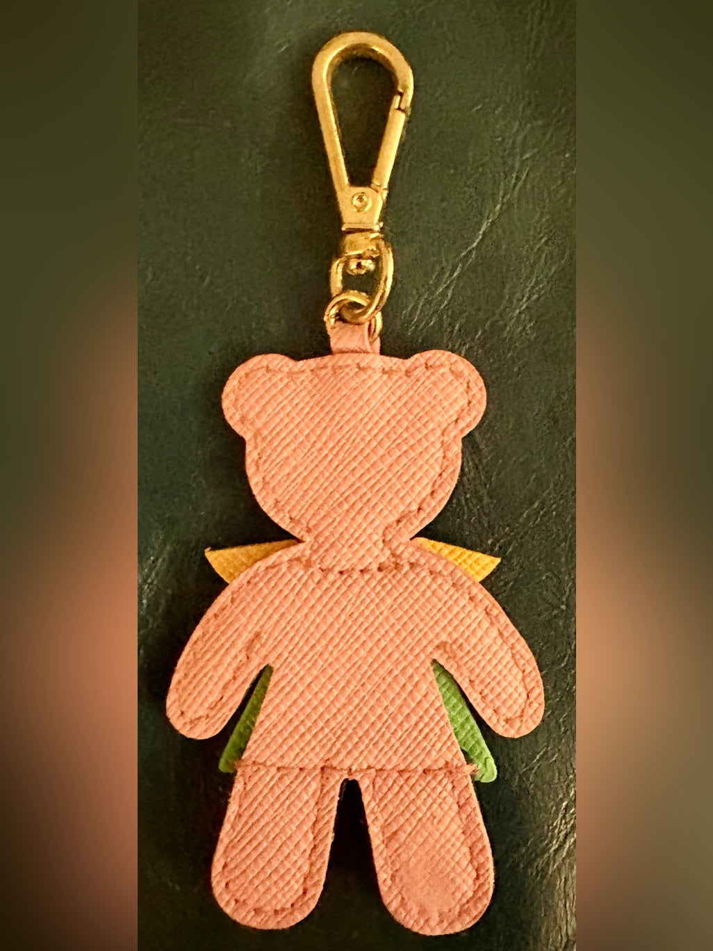 Prada teddy bear charm