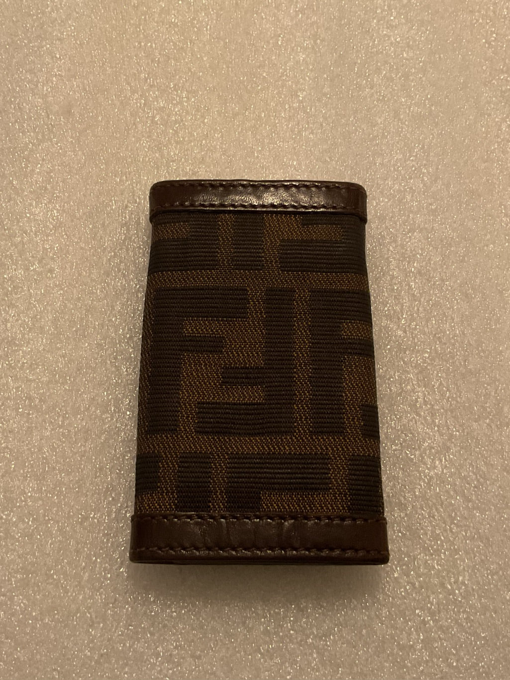 Vintage Fendi Zucca key case