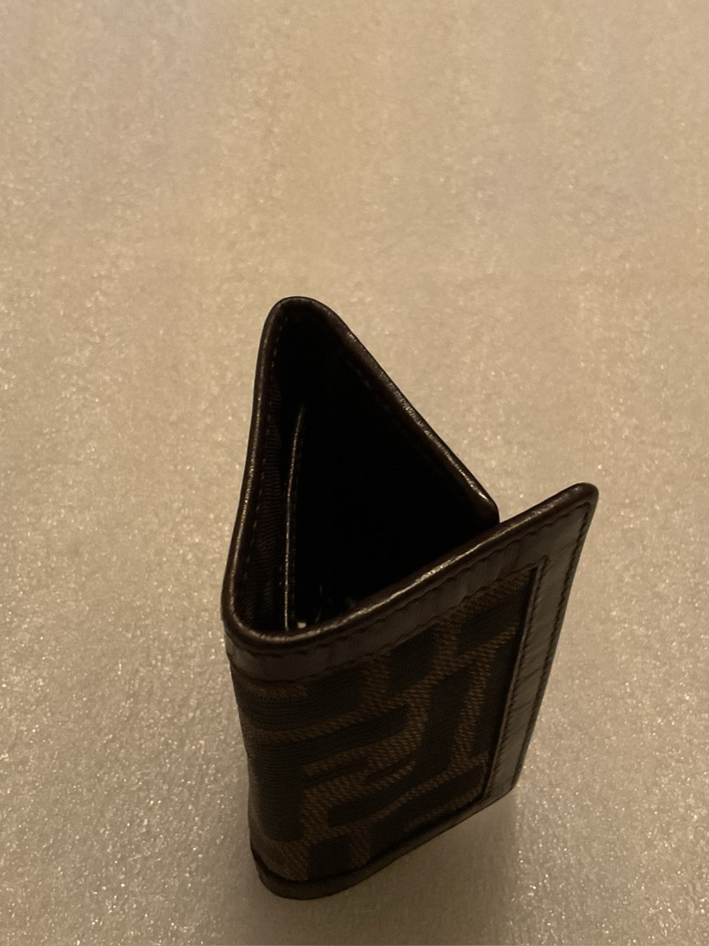 Vintage Fendi Zucca key case