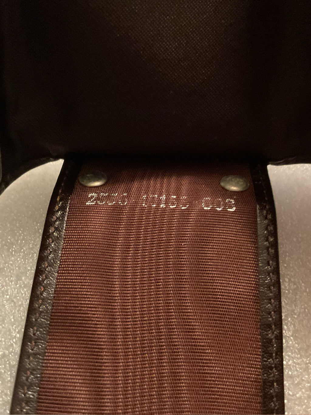 Vintage Fendi Zucca key case