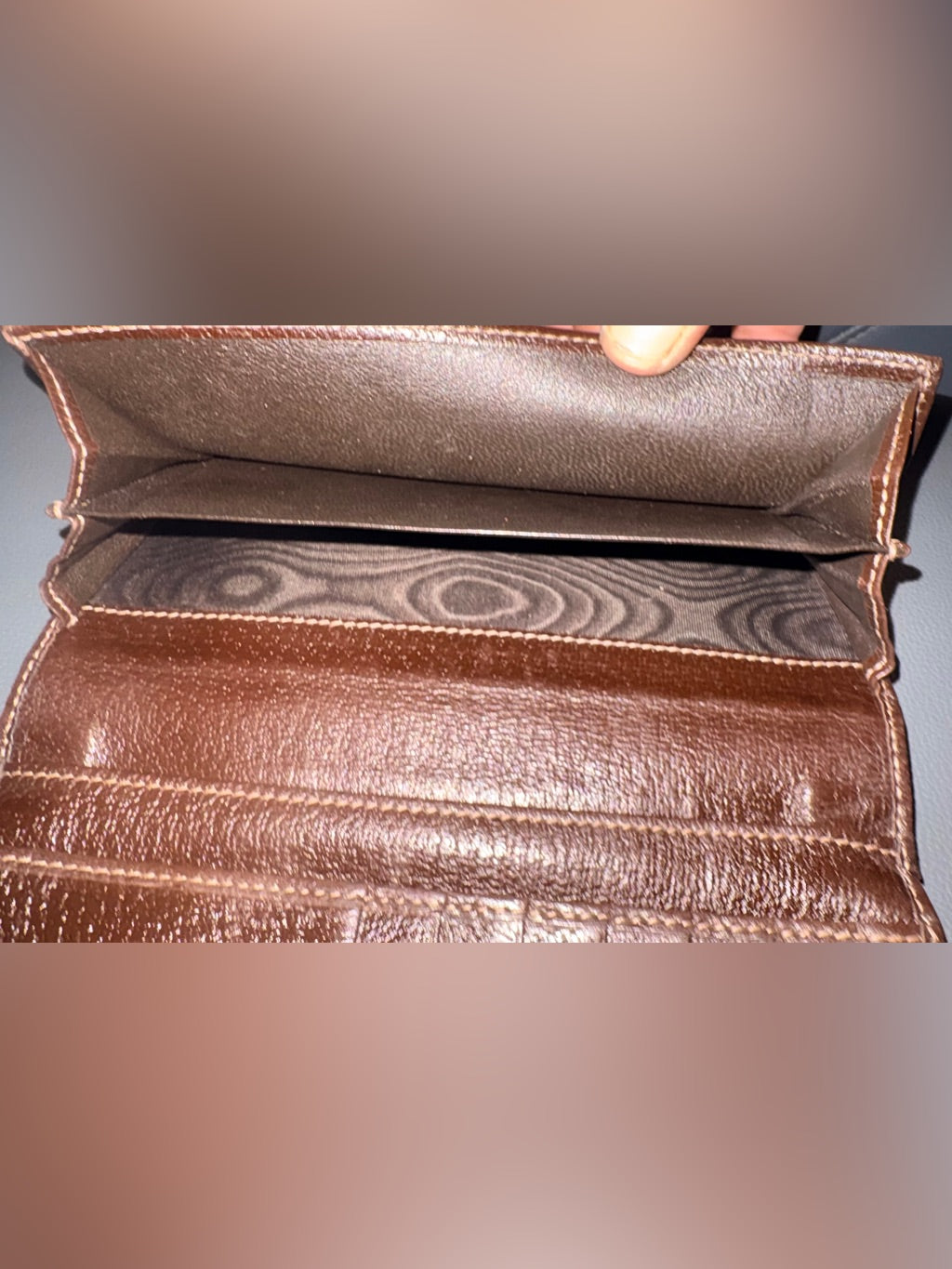 Vintage Gucci Abbey D-Ring wallet