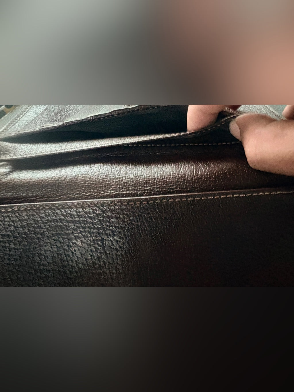 Vintage Gucci Abbey D-Ring wallet