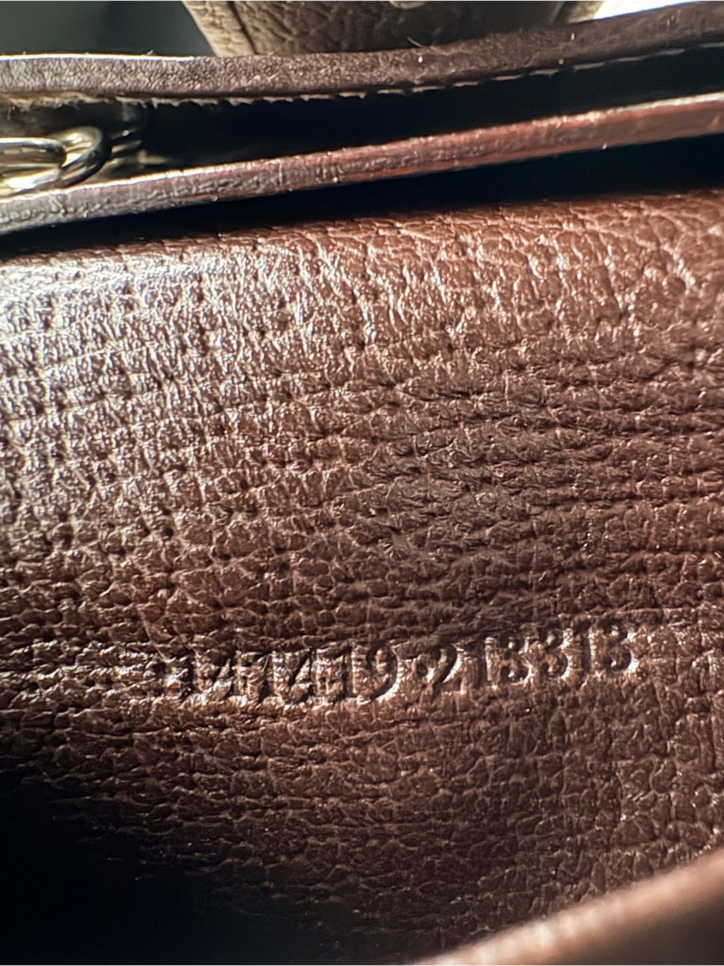 Vintage Gucci Abbey D-Ring key case