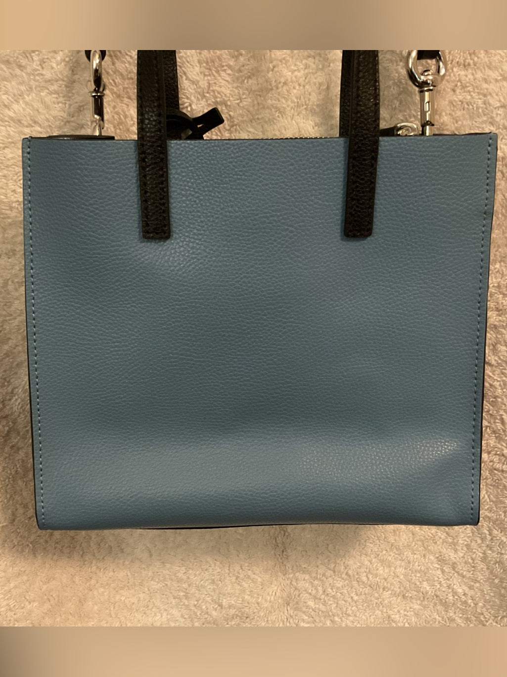 Marc Jacobs Mini Grind Colorblock Tote in Blue Heaven Multi M0016132 | listing photo 4