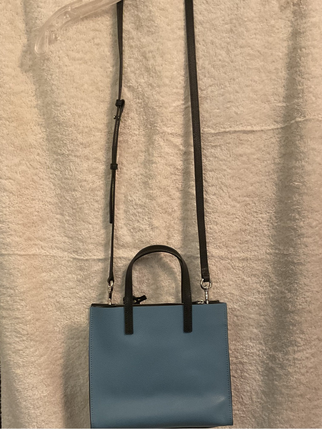 Marc Jacobs Mini Grind Colorblock Tote in Blue Heaven Multi M0016132 | listing photo 3