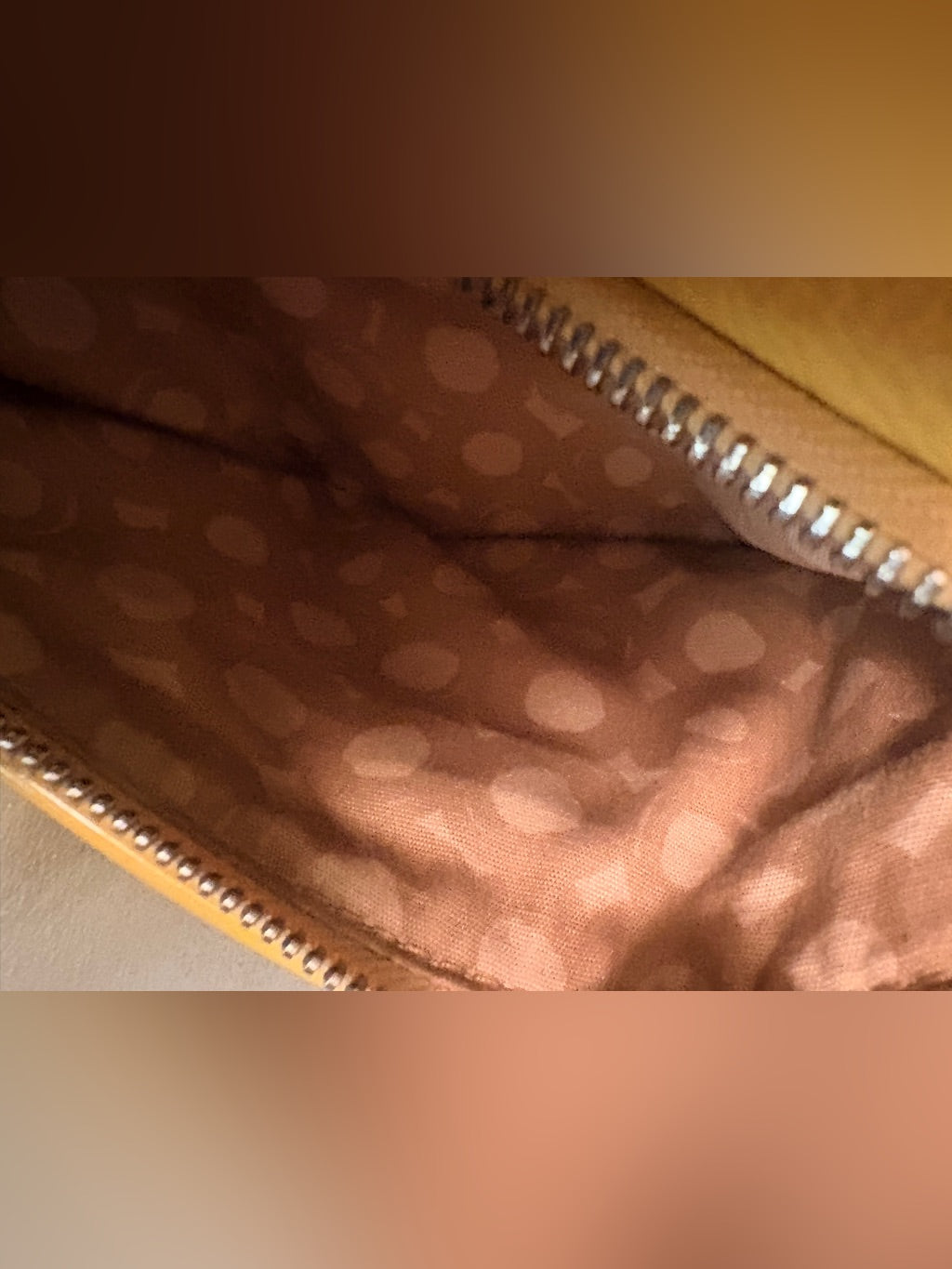 Brighton Pippa yellow leather bag