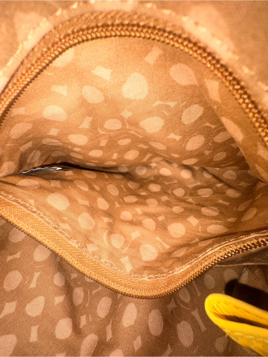 Brighton Pippa yellow leather bag