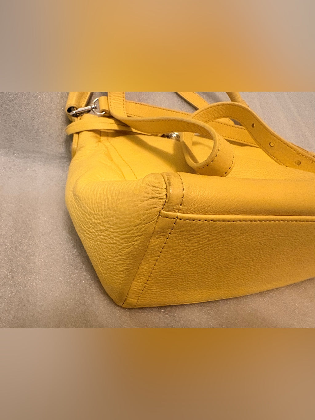 Brighton Pippa yellow leather bag