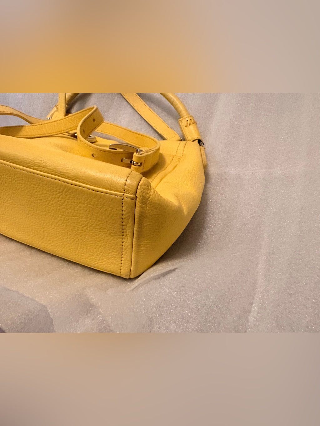 Brighton Pippa yellow leather bag
