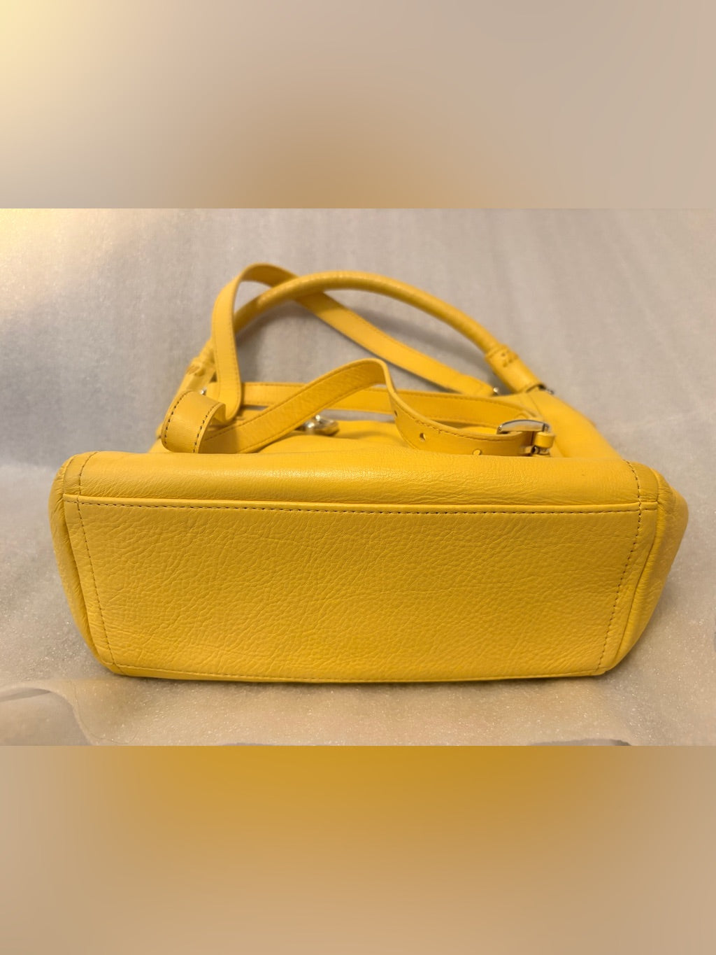 Brighton Pippa yellow leather bag
