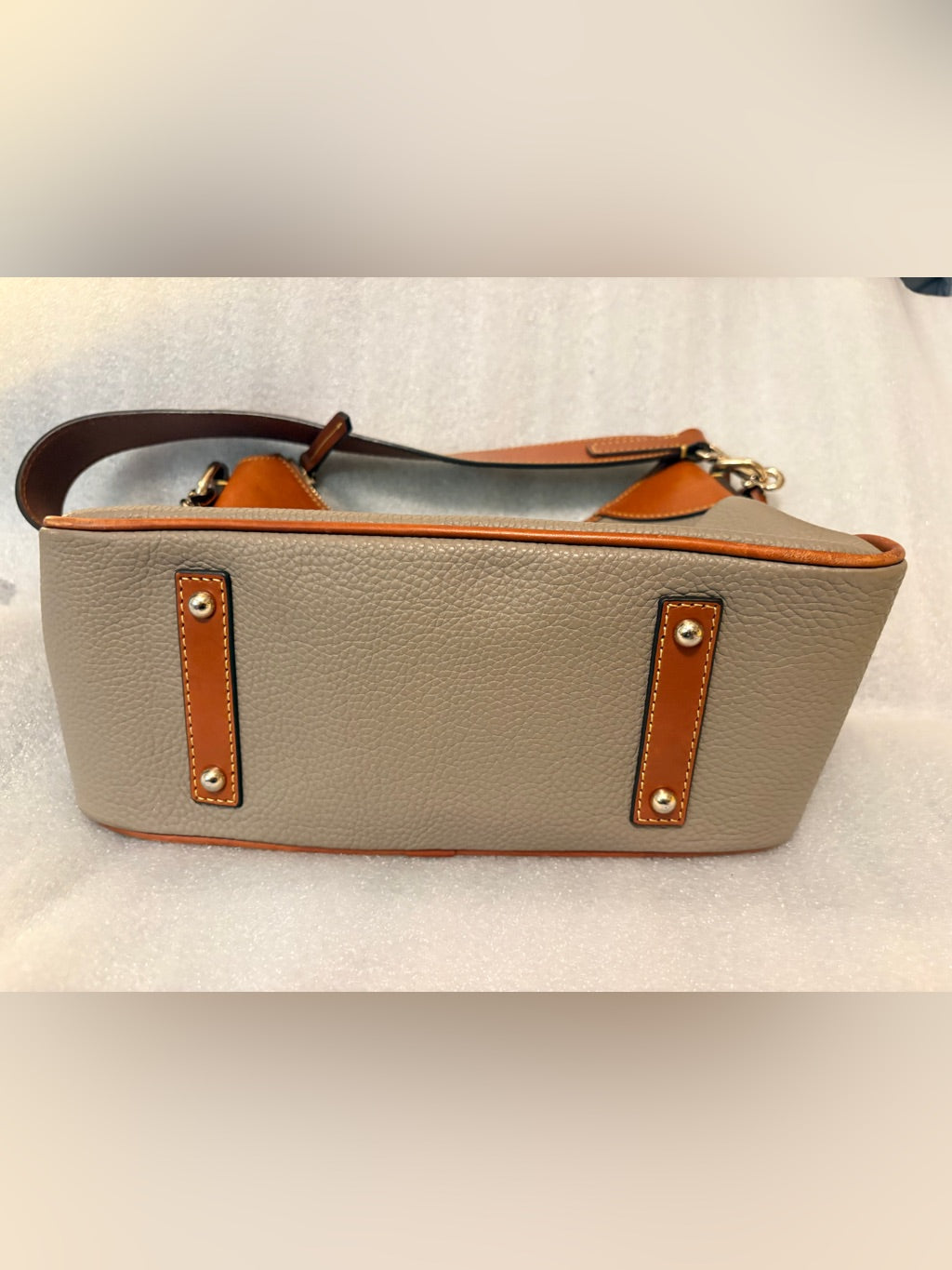 Dooney & Bourke grey hobo satchel