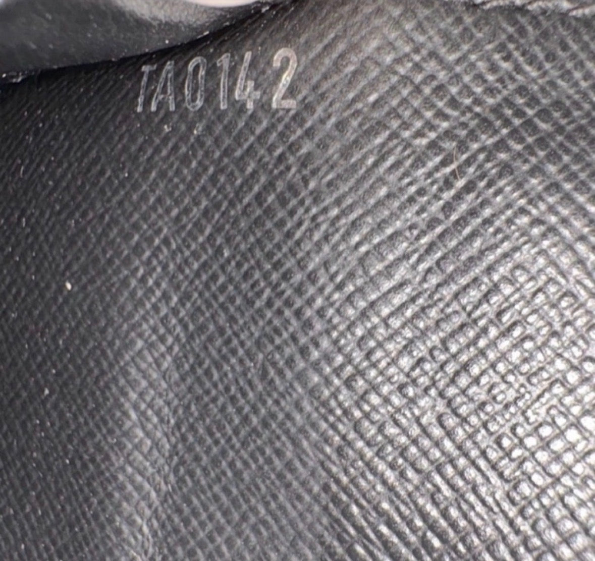 LOUIS VUITTON Alexandra Wallet Black Epi Leather Authenticated 2012 France
