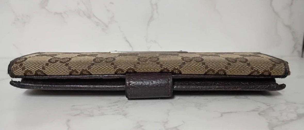 Cartier Happy Birthday Bordeaux Patent Leather Zip Around Wallet | Full Collector Set | Box, Cards, Dust Cloth | Made in France