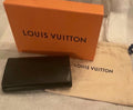 LOUIS VUITTON Alexandra Wallet Black Epi Leather Authenticated 2012 France