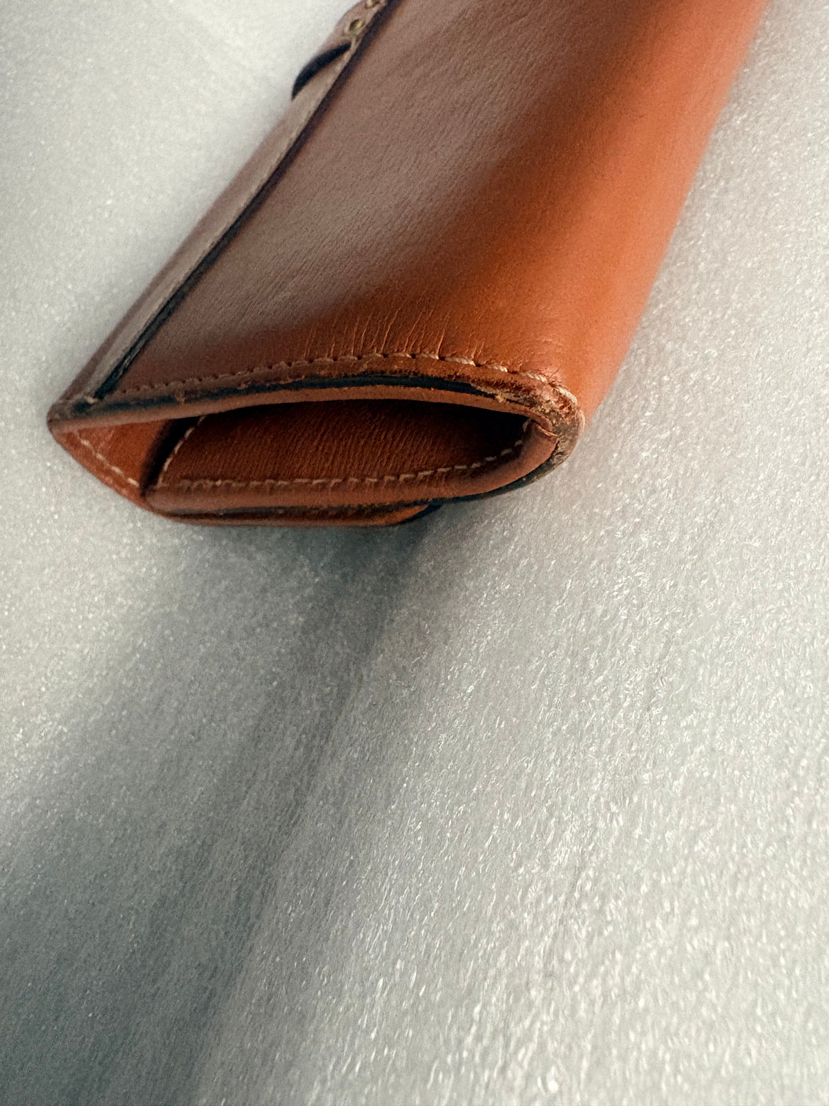Chloé Paddington Rosewood Leather Long Wallet Lock Key + COA Y2K