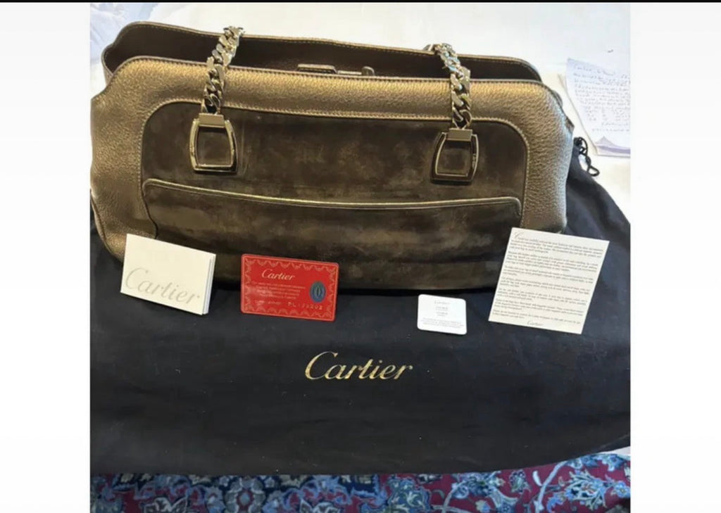 Cartier La Donna with authenticity card, paperwork and Cartier dust bag