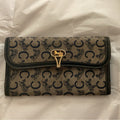 CELINE Vintage Horse Carriage Long Wallet – Archive Era. Made in Italy | listing photo 1