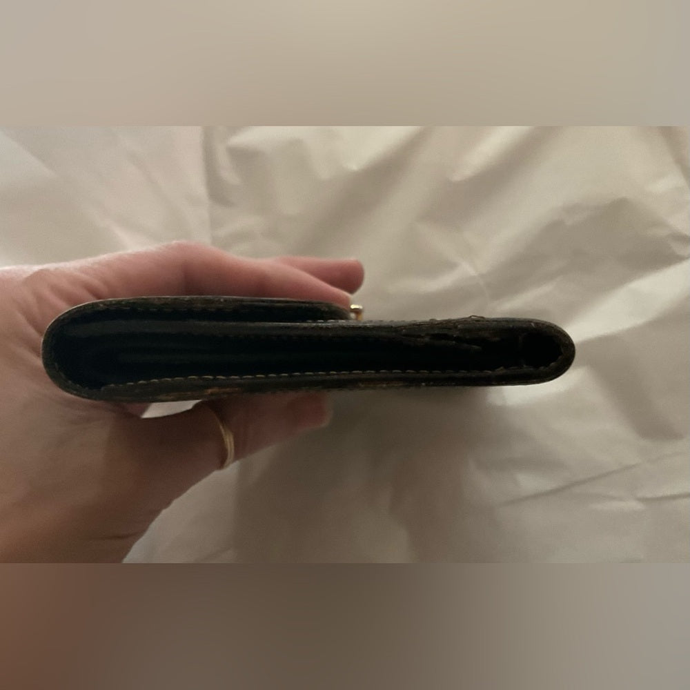 CELINE Vintage Horse Carriage Long Wallet – Archive Era. Made in Italy | listing photo 11