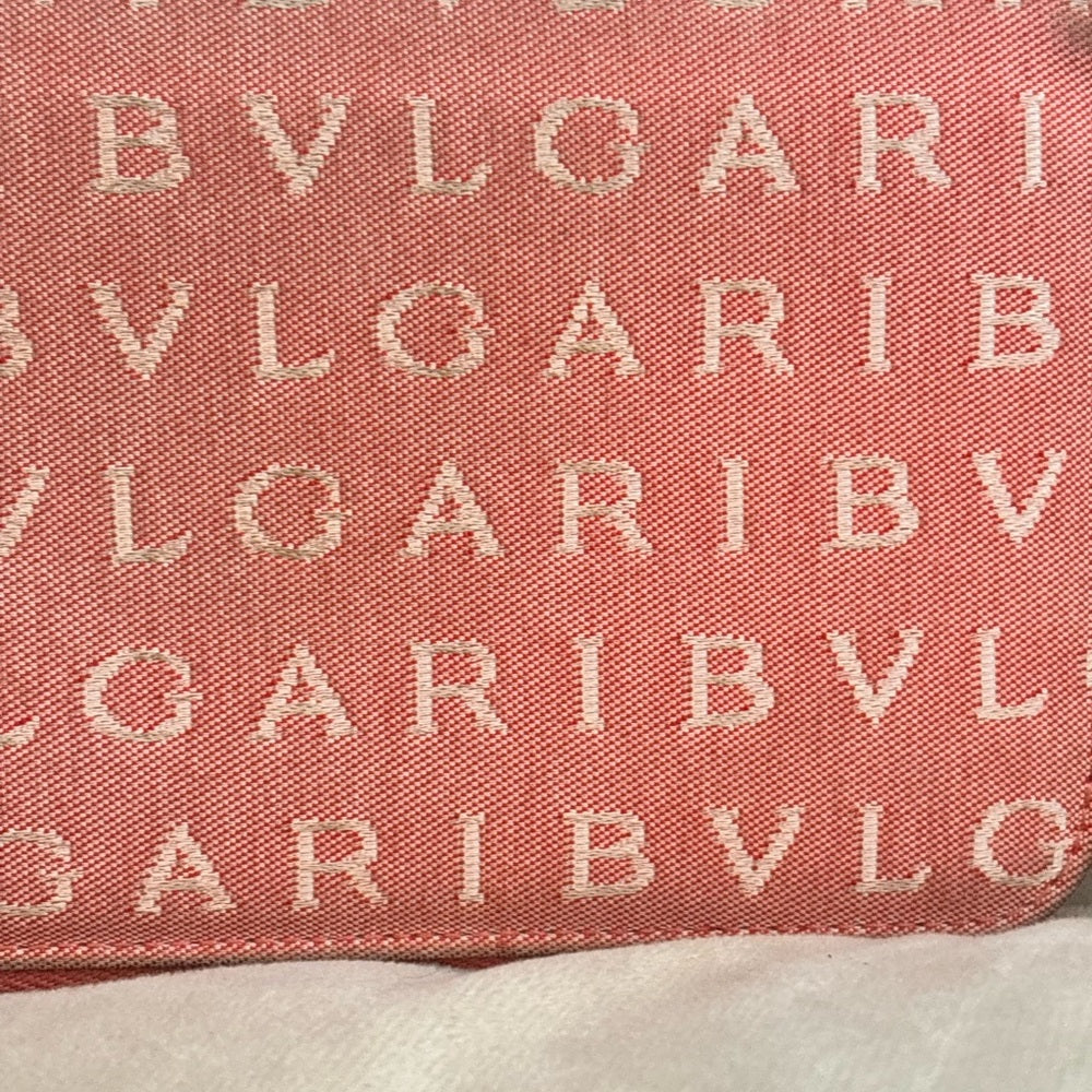 Bulgari coral pink BVLGARI logo zip-around wallet, photo 4 of 16