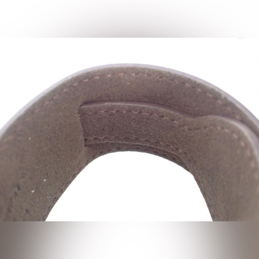 Louis Vuitton Monogram Glacé Leather Cuff Bracelet | June 2002 France | COA | listing photo 10