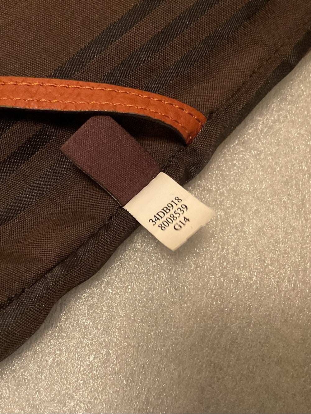 FRYE Melissa Cargo Tote XXL Cognac Italian Leather Crossbody Whipstitch Hang Tag | listing photo 13