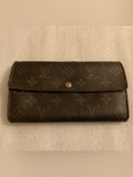 Louis Vuitton Vintage 2004 Monogram Sarah Wallet Long Bifold Made in France | listing photo 1